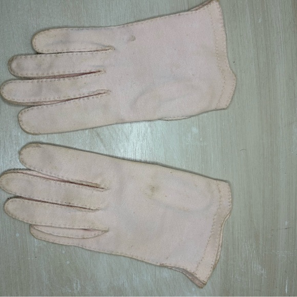 Christian Dior 1950’s vintage creation for Shalimar gloves size 6 1/2 - Picture 2 of 4